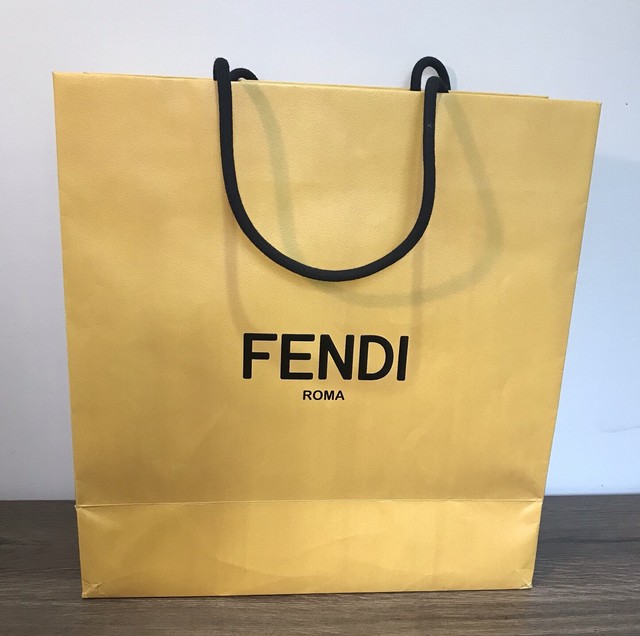 fendi paper shopping bag