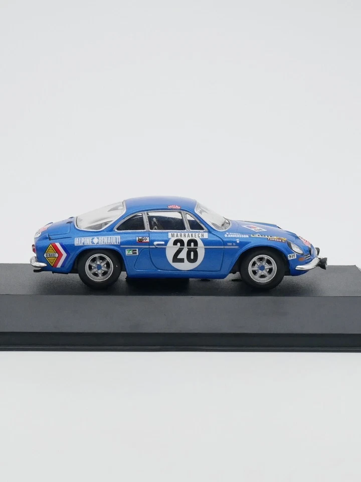 Modelo de coche diecast ixo 1:43 Alpline Renault A110 WRC 1971 Rallye Monte Carlo Foto 3 de 4