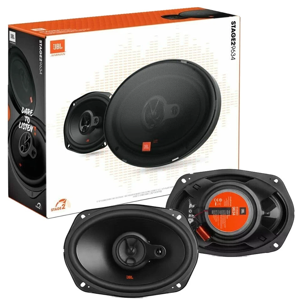 JBL 420Watt 6x9" Front & Rear Door Speakers & 3.5" Dash for 2009-2023 Dodge RAM - Image 4 of 4