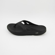 OOFOS OOriginal Flip Flop Men  s 13 Sandals Comfort Recovery Shoes Black