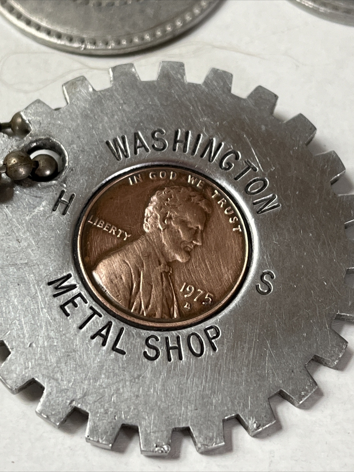 Vintage Aluminum GOOD LUCK TOKENS SilverTone Lot eBay