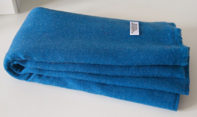 Blau Kaschmir Schal Handarbeit Schal Halstuch reine Naturfarbe Halstuch WEIHNACHTSGESCHENK