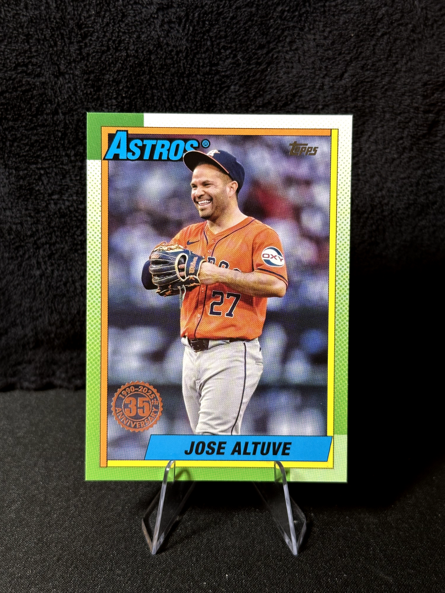 Jose Altuve 2025 Topps Series 1 1990 35th Anniversary #T90-9 