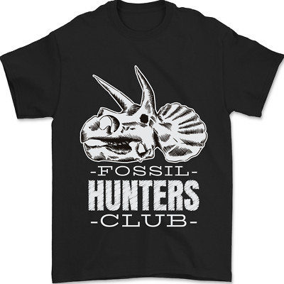 Fossil Hunters Club Palaeontologist Dinosaurier Herren 100% Baumwolle