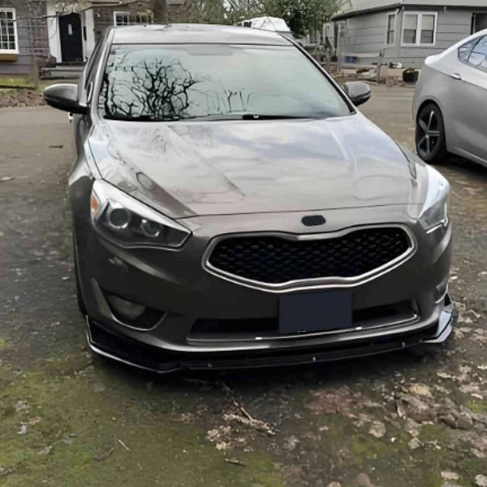 Front Bumper Lip Spoiler Splitter Body Kit Diffuser For Kia	Cadenza 2014-2020 US - Imagem 2 de 4