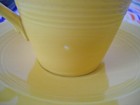 Vintage Homer Laughlin Harlequin YELLOW Demitasse Cup & Saucer Fiesta ~ — photo 5