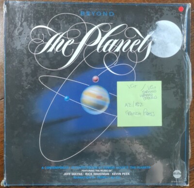 Jeff Wayne Beyond The Planets Vinyl Record VG+/VG+ STAR2244 1984