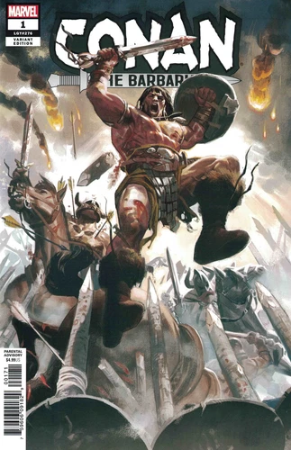 Conan the Barbarian #1 1:25 Daniel Acuna Variant Marvel 2018