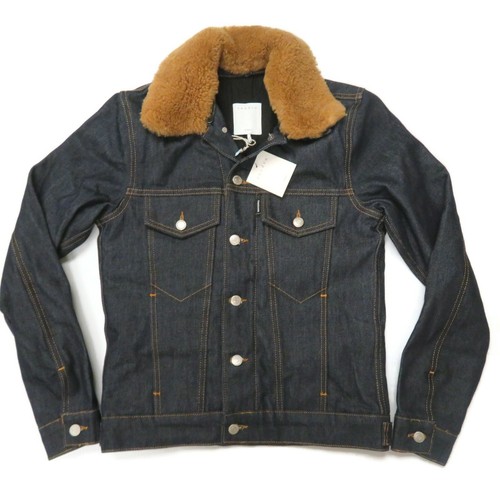Sandro Jean Trucker Jacket Denim XS New 