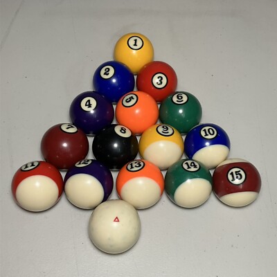 Collapsar Resin Premium Billiard Pool Ball set 2 1/4''