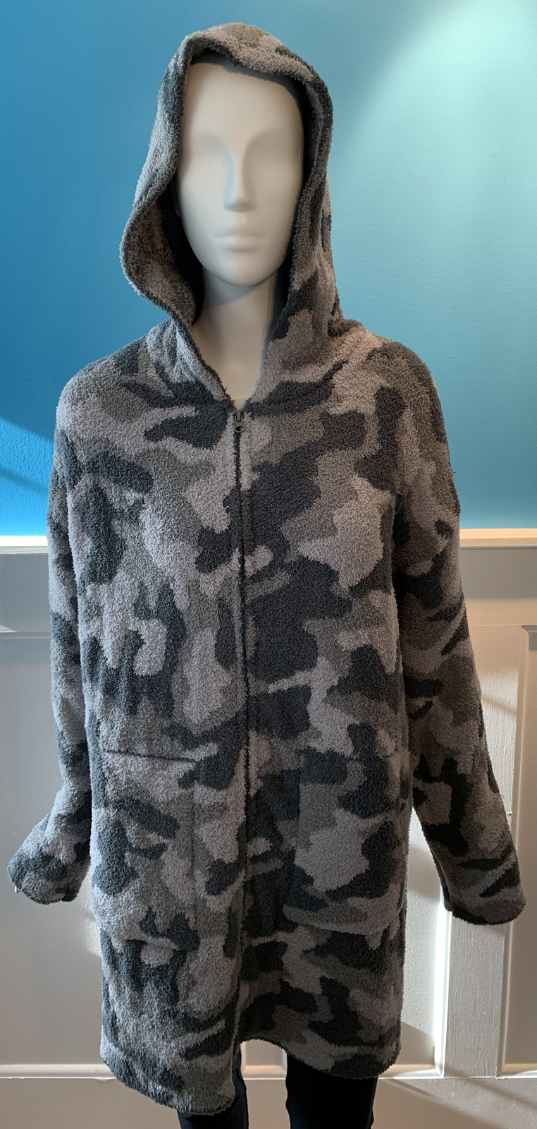 Barefoot Dreams CozyChic Camo Anorak 