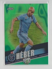 2022 Topps Chrome MLS Neon Green Lava Refractor #76 Heber /99 – Flat S/H