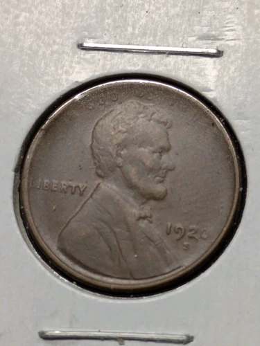 1920-S  Lincoln XF++ wheat This Exact Coin  One Cent B