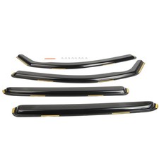 4Pcs Window Visors Wind Deflectors for Toyota Tacoma Double Cab 2016-2023