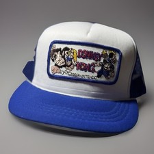 Donkey Kong Nintendo Snapback Trucker Hat Very Clean RARE Vintage 1982 Cap