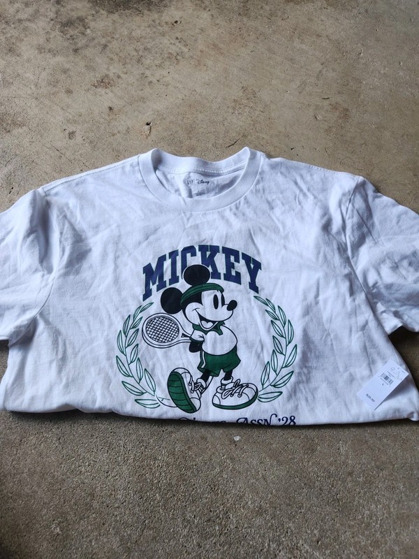 Mickey Tennis Gap Shirt - Size L