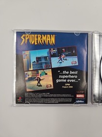 Spider Man PS1 PlayStation 1 Complete CIB