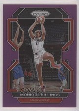 2022 Panini Prizm WNBA Purple Prizm 14/99 Monique Billings #150 11ba