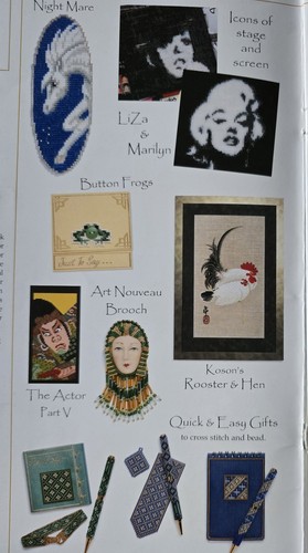 Oriental Rooster Egyptian Butterfly Marilyn Monroe Cross Stitch Pattern Oxton - Zdjęcie 4 z 4