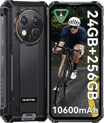 OUKITEL G1 Outdoor Smartphone 10600mAh 24GB+256GB Android 14 6,52 Zoll Handy NFC