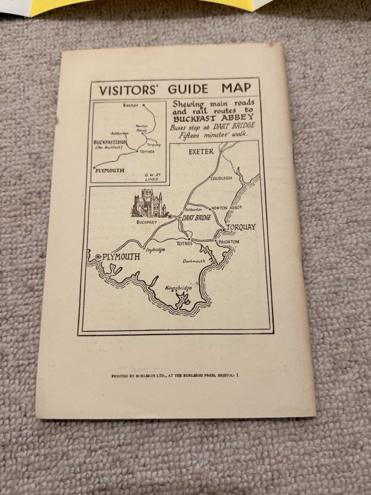 Buckfast Abbey Guide Part I New & Revised Edition 1958 Illustrated ...