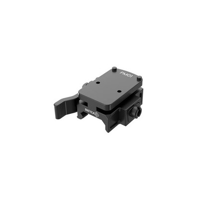 InfiTac RMR Picatinny Rail Mount, Quick Release, Aluminum, Black #PM01