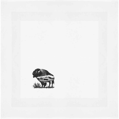 ''American Bison'' Baumwollserviette/Esstuch (NK00041776)