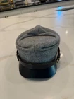Replica Civil War Union Infantry Kepi Cap Gray Wool Reenactment Hat USA Large