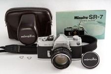 Minolta SR-7 1962 58mm f/1.4 Lens Case - TESTED - EXCELENT - USA Seller -