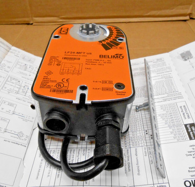 NEW BELIMO LF24-MFT US LF24-MFTUS SPRING RETURN DAMPER ACTUATOR 24VDC (7 AVAIL)