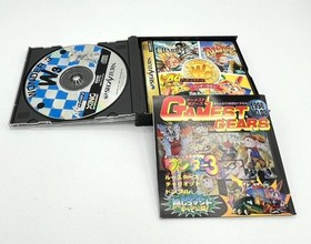 WONDER 3 ARCADE GEARS SEGA SATURN SS Japanese Action Game Used Rare Vintage