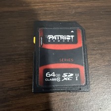 Patriot Series 64 GB SDHC Card - Retail - PEF64GSXC10333