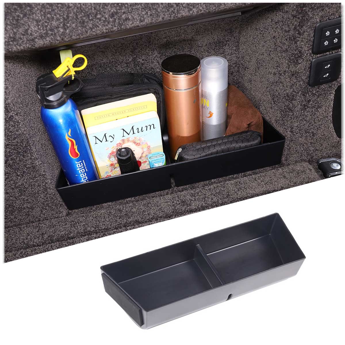 RANGE ROVER キャディバッグ ブラック 年末大サービス値下55000円 Rear Trunk Side Storage Box Tray For Land Rover Range Rover Vogue