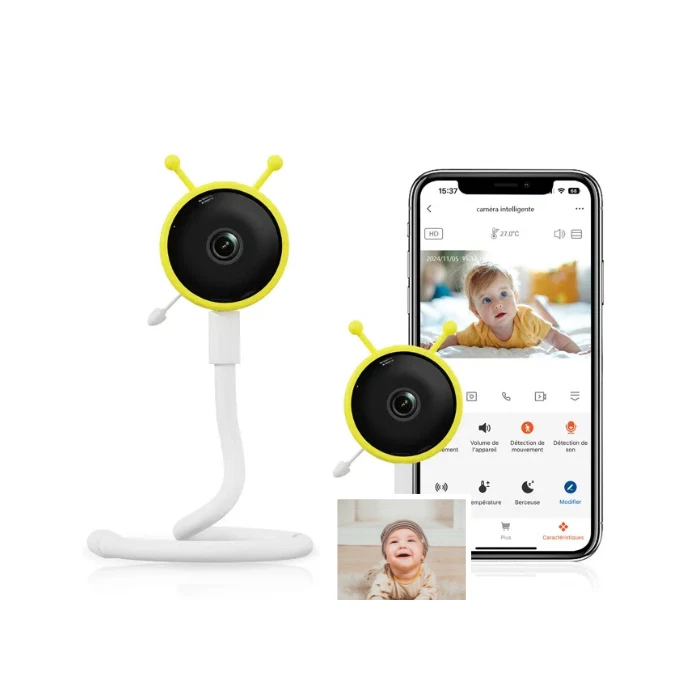 Baby Monitor Premium - Full HD Babyfoon met 12,7 cm (B2000