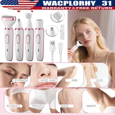 2025 4 in 1 Electric Hair Removal Painless for women,  Rechargeable & Waterproof