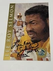 Lee Roy Selmon Hall of Fame Autograph Bucs HOF JSA CG22155