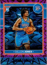2024-25 DILLON JONES PANINI NBA HOOPS #256 PURPLE #D/110 ROOKIE RC CARD
