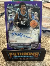 Acaden Lewis 2025 Bowman Chrome #CPA-AL Purple Refractor Auto 1st RC /250