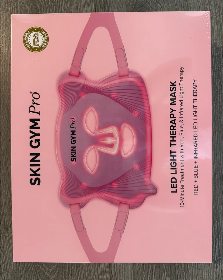 Skin Gym Pro LED Face Mask NEW SEALED BOX - Image 3 of 4