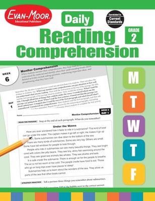 Evan-Moor Daily Reading Comprehension, Grade 2 - Homeschooling & Classroom R...