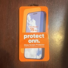 Protect Onn. Corning Glass Screen Protector for Apple iPhone 15 Pro