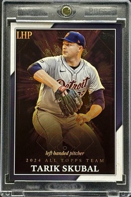 Tarik Skubal  RARE EXPLOSION INVESTMENT CARD TOPPS TIGERS MINT