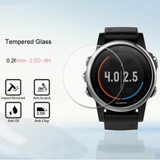 5 PCS Full Coverage Screen Protector Protective Watch Tempered Glass Film