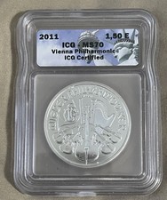 2011 1,50 EICG - MS70 Vienna PhilharmonicIca Certifled