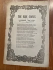 vintage Civil War song sheet, The Blue Devils or National Zouaves