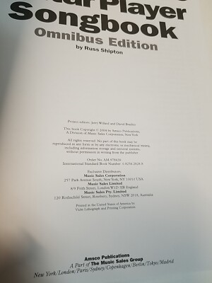 The Complete Guitar Player Songbook : Omnibus Edition (ExLib) by