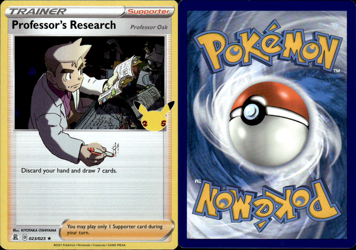 Pokémon TCG Professor's Research 25th Anniversary Celebrations 023