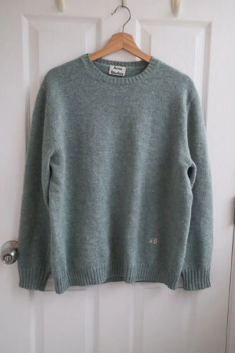 Acne Studios Green Wool Nicoul SS18 Sweater Size S
