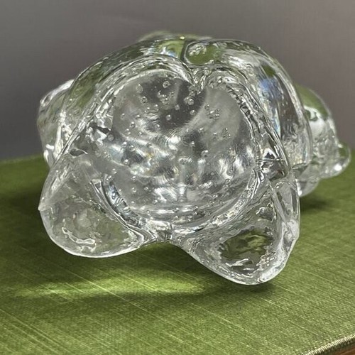 Pair Glass Clown Figurine Paperweights Not the Creepy Clowns - Imagen 5 de 12