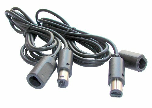 2 pack 6 ft Extension Cable for Wii Classic Controller or Nintendo Gamecube G32 - Picture 1 of 1